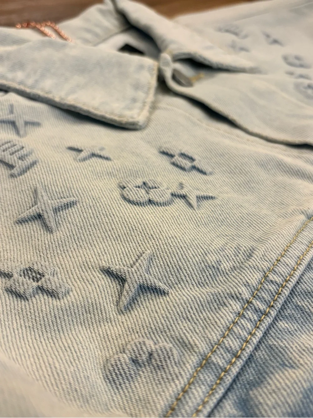 Purple Brand Light Wash Denim Jacket - Men's